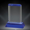 Blue Oval Tower Crystal