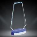 Cardiff Sail Crystal with Blue Accent
