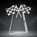Checkered Flags Crystal