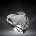 Heart Crystal Paperweight