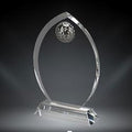 Oval Golf Crystal
