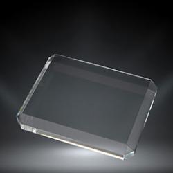 Rectangle Crystal Paperweight