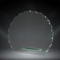 Scallop Circle Glass