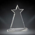 Star Acrylic on Oval Base